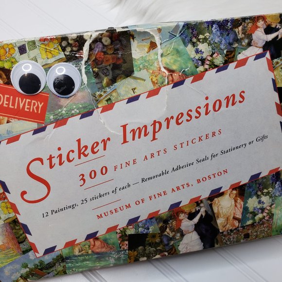 59 Fine Art Stickers - Museum of Fine Arts, Boston - Renoir Monet Caillebotte - Picture 4 of 16